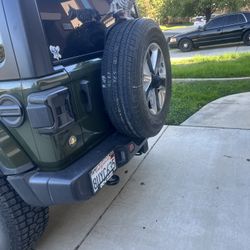 Jl Stock Bumper And Wheel Carrier 