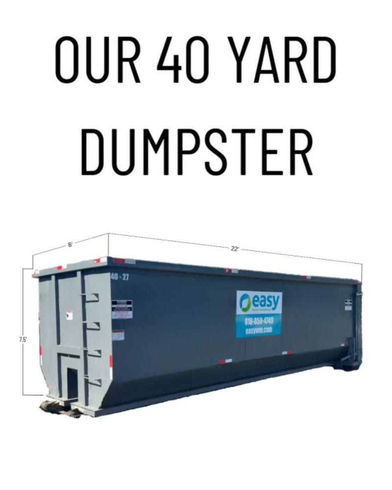 40 Yards Waste Removal