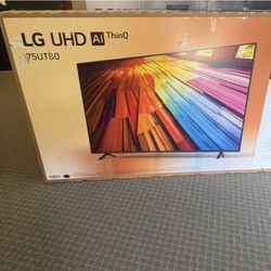 75 Tv $55 Down On Financing Six Month Warranty, Free Delivery 75 Tv Lg 4K Smart Hdtv