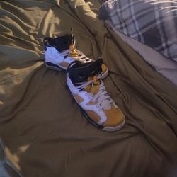 Canary Yellow Jordans