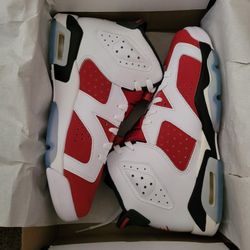 Jordan 6 Carmines Size 7