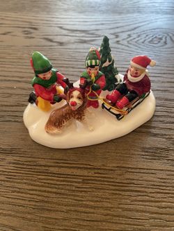 Dept 56 Santa’s Little Helpers Original Snow Village Figurine