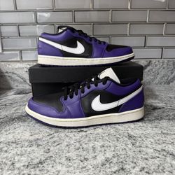 Jordan 1 Low “Court Purple”