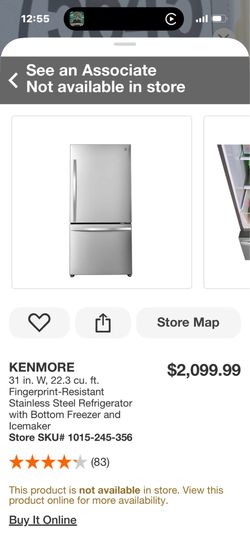 Kenmore refrigerator