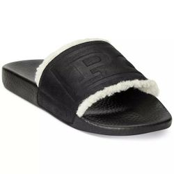 Ralph Lauren Men's Fleece and Suede Sandals