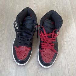jordan 1s patent breads size 8