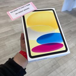 Apple IPad 10th Gen WiFi And Cellular- $25 DOWN Today - NO Credit Payment Plan Options