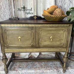 Beautiful Vintage Rustic Buffet 