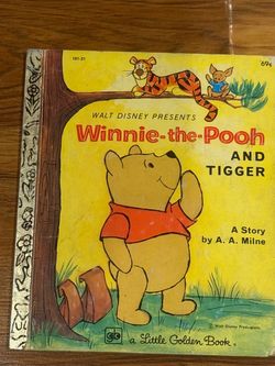 Winnie the Pooh Golden Book