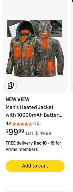 Heated Jacket XXL