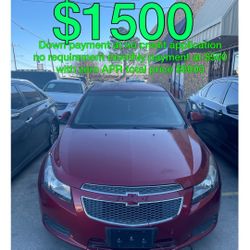 2016 Chevy Cruz No Credit Application No Requirement