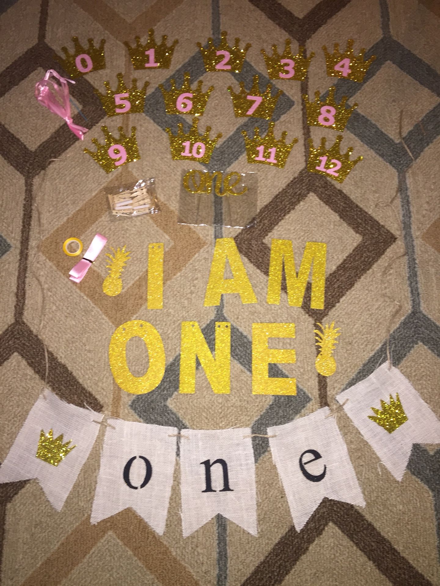 First Birthday Party Decorations - I Am One