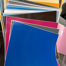 12x12 Vinyl Different Colors