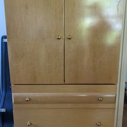 Two Piece Oak Bedroom Furniture 