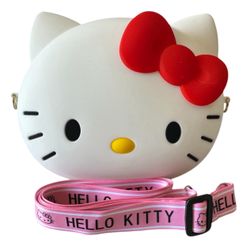 Hello Kitty Crossbody Bag – Cute Pink Strap Purse