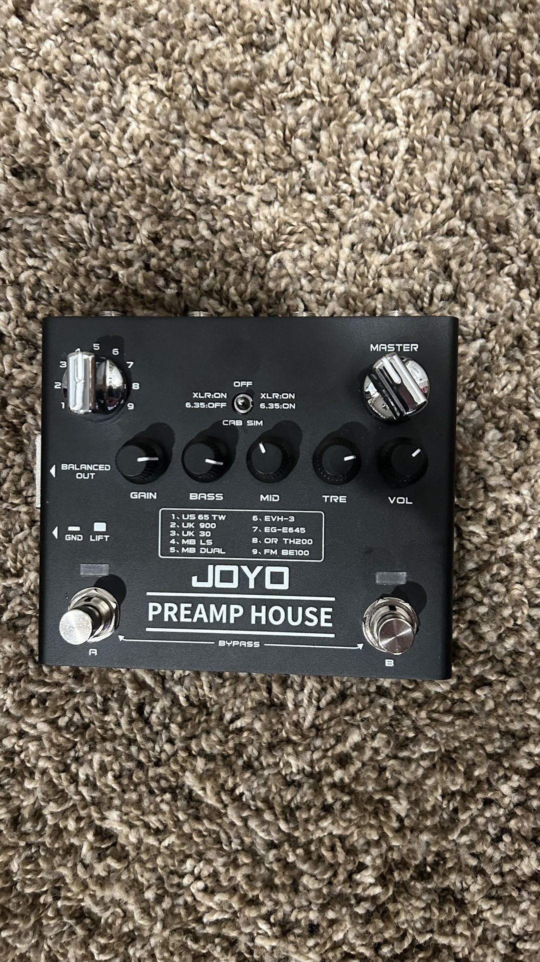 Joyo Preamp Guitar Pedal