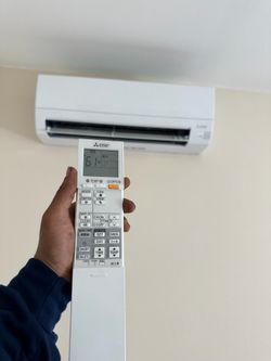 Mini split installation
