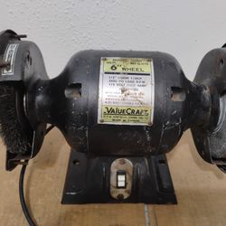 Vintage 6 In Valuecraft Table Top Grinder