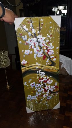 Cherry Blossom Tree Painting 5pcs