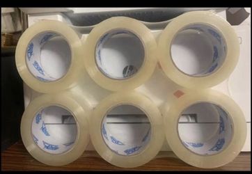 6 Rolls Moving Storage Packing Tape 2 inches wide Length per roll: 110 yards Pickup City Rosemead