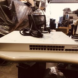 Cisco Meraki MS22P-HW 24 PoE Gigabit Ethernet Network Switch