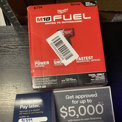 Milwaukee M18 FUEL 18V Lithium-Ion Brushless Cordless 1/2 in. Impact Wrench with Friction Ring (Tool-Only)