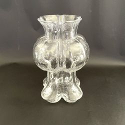 SEA Of Glasbruk Sweden Vase - Vintage 