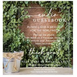 Audio Guest Book Sign