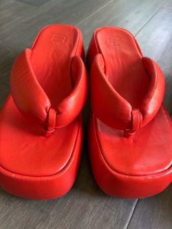 8 BY YOOX Leather Thong Sandals