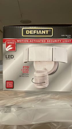 Defiant 270 degrees Security Light 