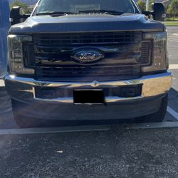 Super Duty Bumper OEM Headlights 