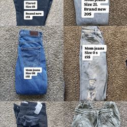 American Eagle , Holister, Wranglers 26x32 And Levi Jeans 
