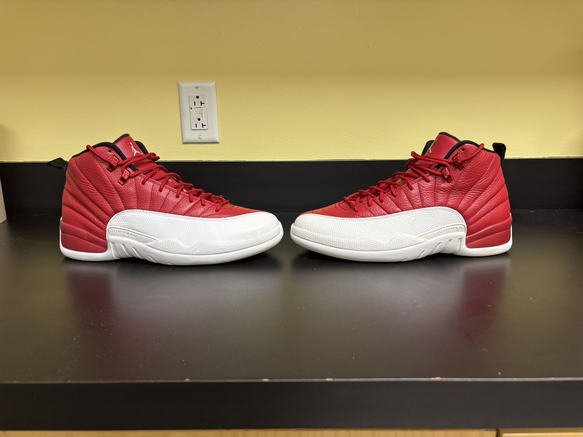 Retro Gym Red Jordan 12s Size 11.5