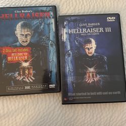 Hellraiser 1,2,3
