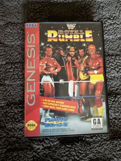 WWF Royal Rumble Sega Genesis