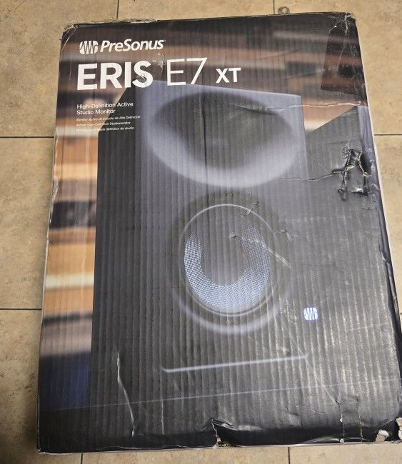 Presonus, (1 )Active Studio Monitors, Eris E7
XT, 140 Watts
