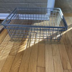 Elfa Wire Storage Baskets (3)