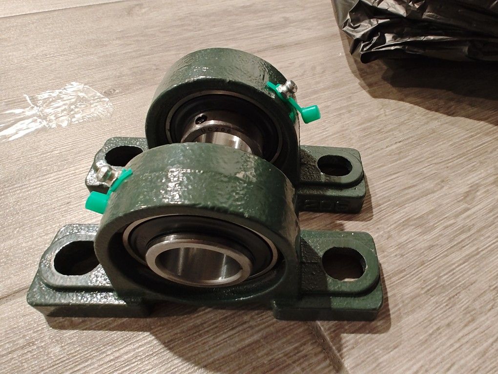 2 CZW UCP206 Bearing Blocks 30mm ID
