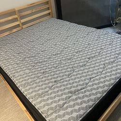 Mattress, Bed Frame And Box