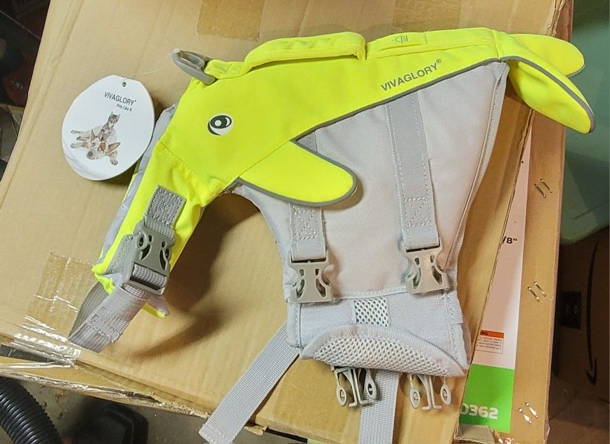 New Dog Life Jacket - Size Small