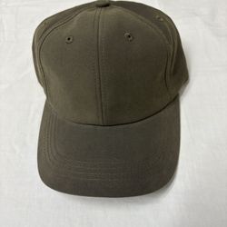 Represent Dad Cap - Logo Cap - With Sueded Strap On The Back. Color - Olive 