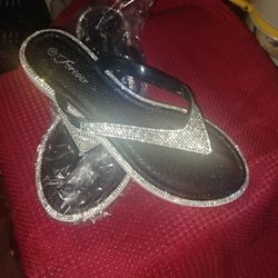 Sandals.