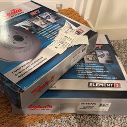 One Pair Raybestos 981041FZN Brake Rotors fit Honda CR-V, RDX