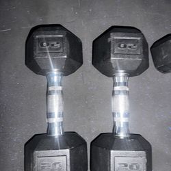 Pair of 20lb dumbbells
