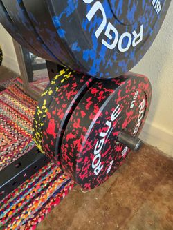 Rogue Fitness Fleck Plates