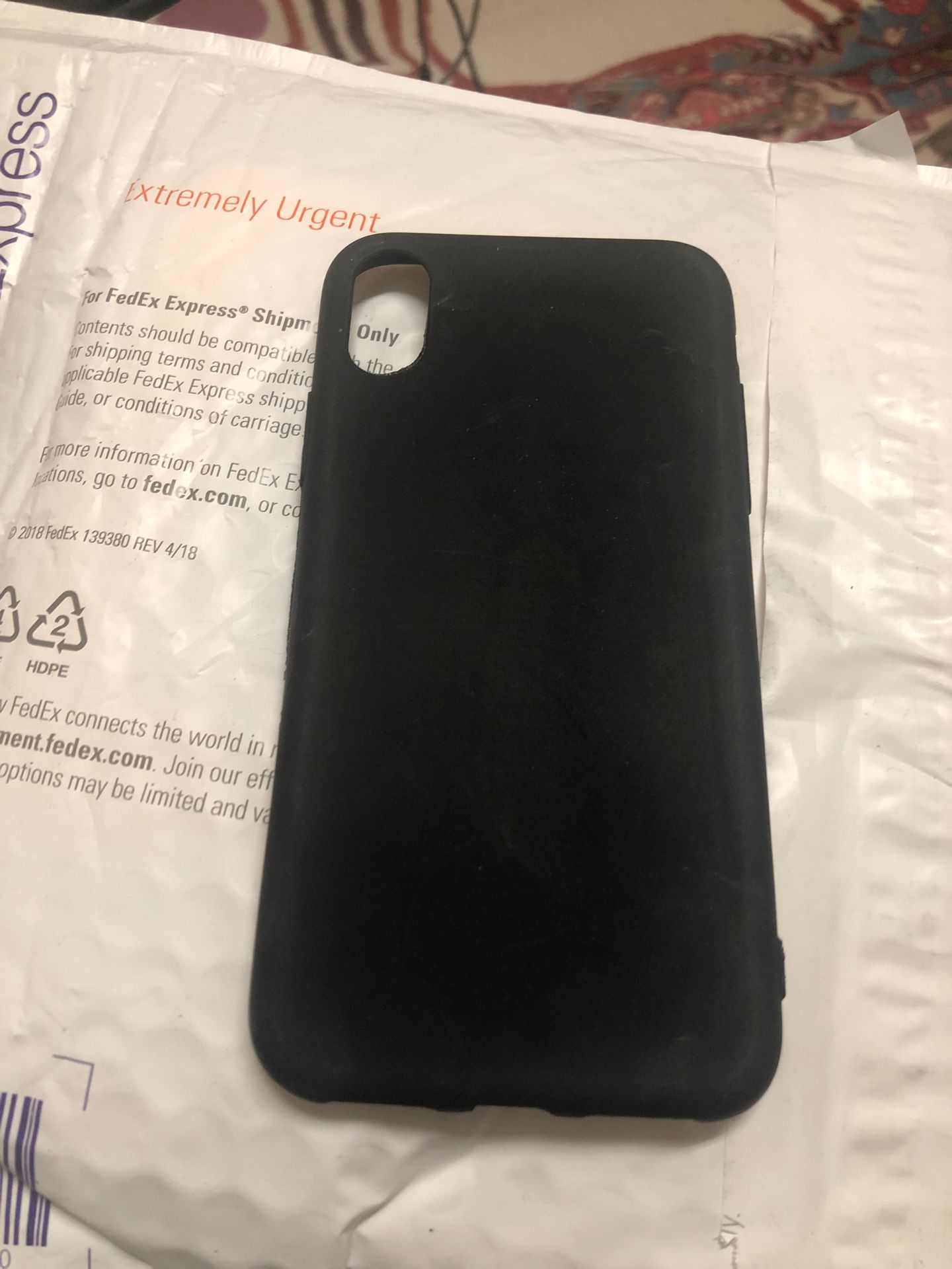 iPhone X/10 case. Black