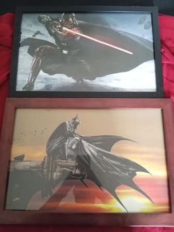 transformers + batman + Darth Vader