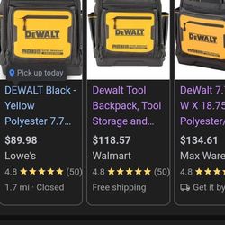 DeWalt Tool Backpack