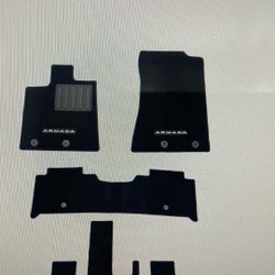 26 Armada Floor mats OEM