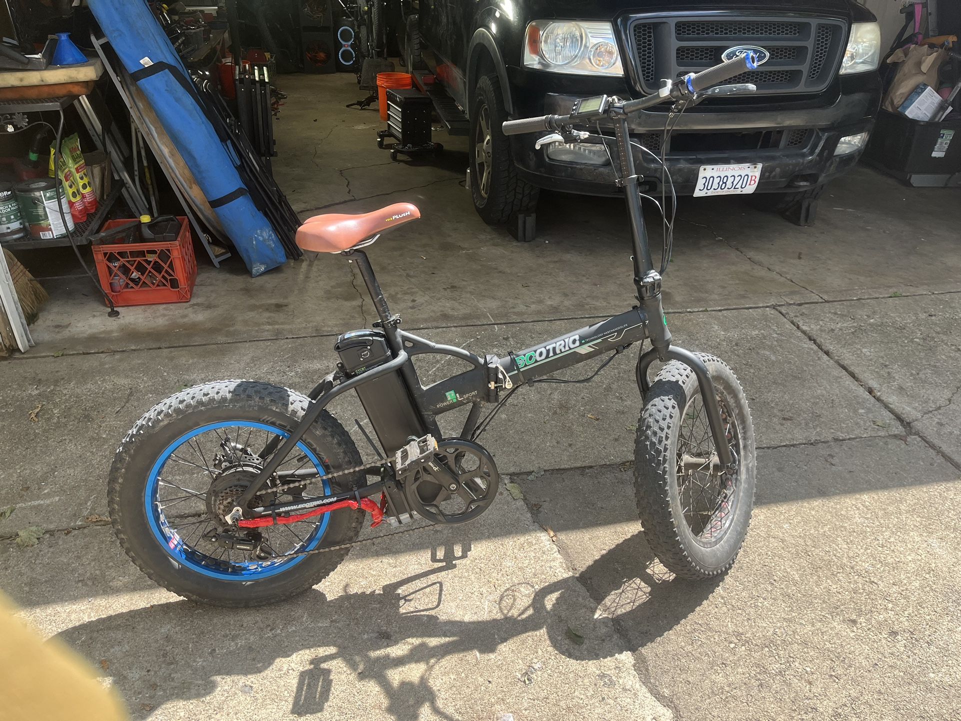 Ecotric 20 Inch Fat-tire E-bike